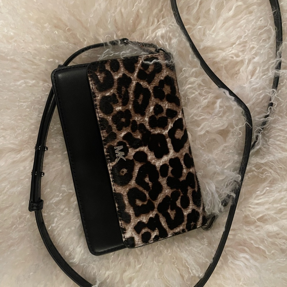 Leopard Print Crossbody Bag